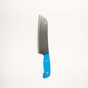 Santoku kitchen knife by Svord made in Auckland, New Zealand, four colours