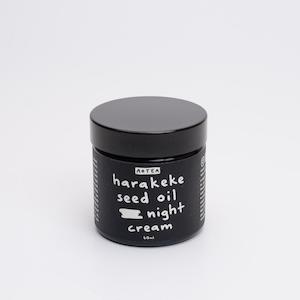 Aotea harakeke seed oil night cream made on Great Barrier Island, New Zealand