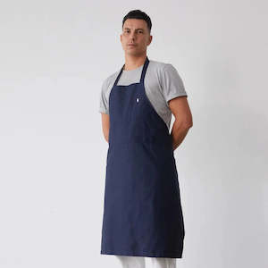 Chefs: Chef apron by M.N Uniform made in Northland, Aotearoa, two colours