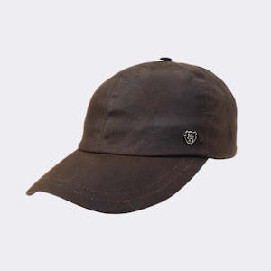 Oilskin cap by Hills Hats made in Wellington, New Zealand