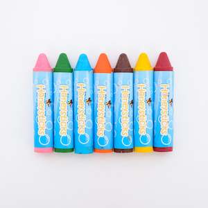 Bath crayons by Honey Sticks, made in Auckland, New Zealand