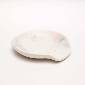 Ceramics: Ceramic spoon rest by Wundaire of Greytown, Aotearoa