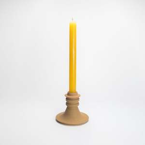 Tall candle holder by Nicola Shuttleworth of Island Bay, New Zealand