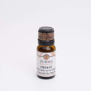 Cold and flu oil made by Zurma in Christchurch, New Zealand