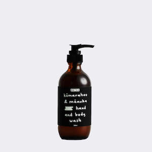 Kūmarahou & mānuka hand & body wash by Aotea made on Great Barrier Island, New Zealand