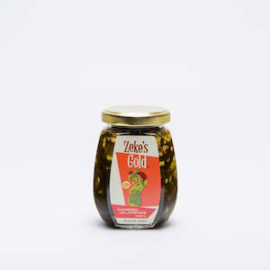 Fathers Day: Zeke’s Gold candied jalapeños made in Whāingaroa, Aotearoa