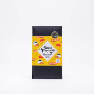 Fathers Day: Baron Hasselhoff's Le Breakfast Bar dark milk chocolate made in Wellington, New Zealand