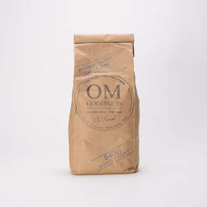 OMGoodness gluten free two loaf bread mix, made in Hastings, Aotearoa