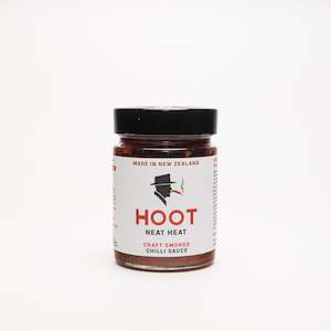 Hoot smoked chilli sauce made in Wellington, New Zealand