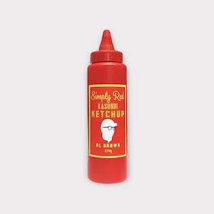 Simply Red kasundi ketchup by Al Brown made in Auckland, New Zealand