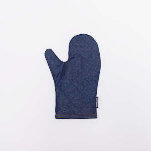 Denim oven mitt made in Auckland, New Zealand