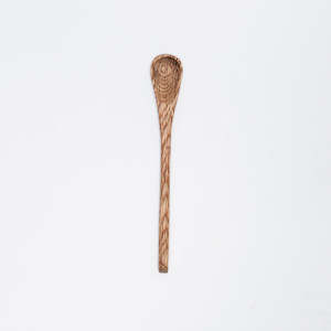 Utensils: Mini salt spoon made in Hokitika, New Zealand