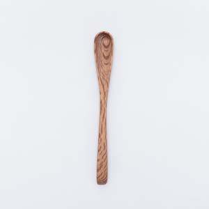 Rewarewa salt spoon made in Hokitika, Aotearoa