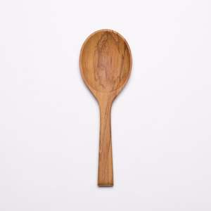 Wooden serving spoon made in Hokitika, New Zealand