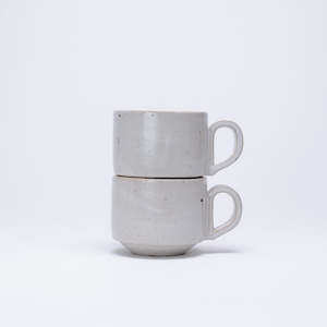 Stacking mug by Richard Beauchamp of Christchurch, New Zealand, two colours