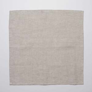 Linen napkin made in Titirangi, New Zealand