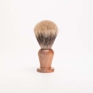 Shaving brush made in Wellington, New Zealand