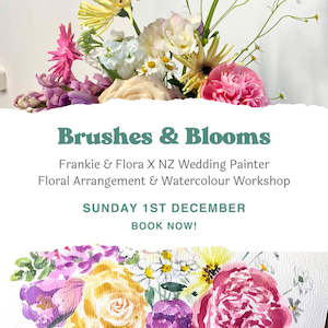 Brushes & Blooms Workshop