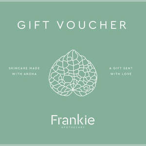 Sales agent for manufacturer: Frankie e-Gift Card