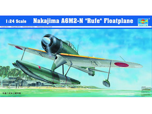 Hobby equipment and supply: Trumpeter 1/24 Nakajima A6M2-N Rufe Floatplane