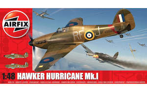 Hobby equipment and supply: Airfix 1/48 Hawker Hurrican Mk.I