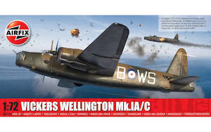 Hobby equipment and supply: Airfix 1/72 Vickers Wellington Mk.IA/C