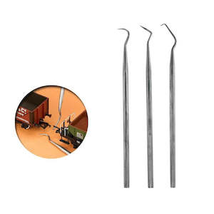 Hobby equipment and supply: Vallejo Tools Set of 3 s/s Probes