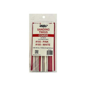 Hobby equipment and supply: Ickysticky Sanding Twigs Course 20 pack