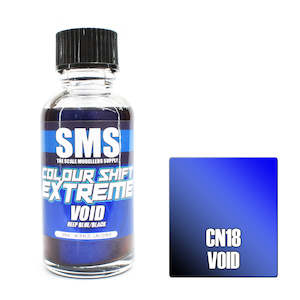 Hobby equipment and supply: SMS Colour Shift Extreme VOID (DEEP BLUE/BLACK) 30ml