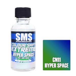 Hobby equipment and supply: SMS Colour Shift Extreme Hyper Space (Blue/Aqua/Green) 30ml