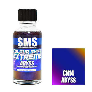 Hobby equipment and supply: SMS Colour Shift Extreme Abyss (Deep Purple/Blue/Orange/Gold) 30ml