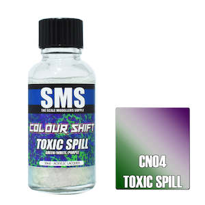 Hobby equipment and supply: SMS Colour Shift Toxic Spill (Green/White/Purple) 30ml