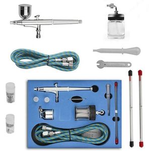 Formula Suction Airbrush Dual Action Side Feed Kit