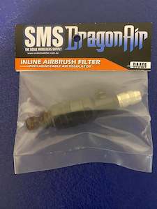 Hobby equipment and supply: SMS DragonAir Inline Filter & Moisture Trap w/Quick Connect