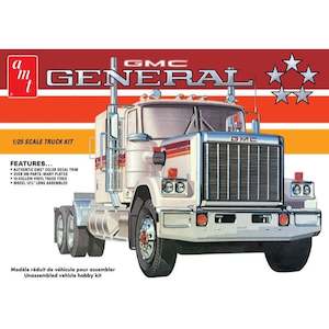 AMT 1/25 1976 GMC General Semi Tractor Plastic Model Kit