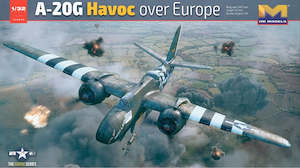 Hong Kong Model 1/32 A-20G Boston Havoc Over Europe Plastic Model Kit