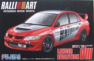 Fujimi 1/24 Mitsubishi Lancer Evolution VIII RALLIART (ID-148) Plastic Model Kit