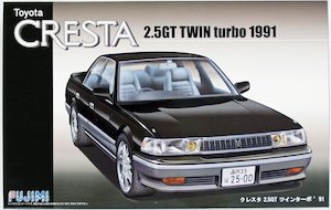 Hobby equipment and supply: Fujimi 1/24 Toyota Cresta 2.5GT Twin Turbo (ID-122) Plastic Model Kit