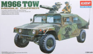 Hobby equipment and supply: Academy 1/35 M-966 Hummer With Tow Plastic Model Kit