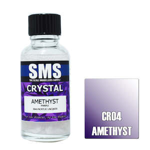 Hobby equipment and supply: SMS Crystal Acrylic Lacquer Amethyst (Purple) 30ml