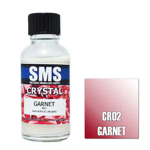 Hobby equipment and supply: SMS Crystal Acrylic Lacquer Garnet (Red) 30ml