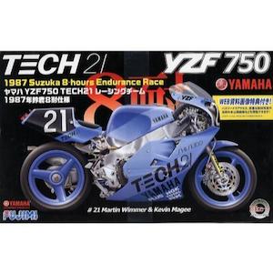 Fujimi 1/12 YAMAHA YZR750 TECH21 1985 (Bike-No5) Plastic Model Kit