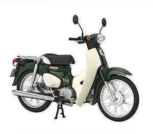 Fujimi 1/12 Super Cub110 (Tasmania Green Metallic) (B-NX-No7) Plastic Model Kit