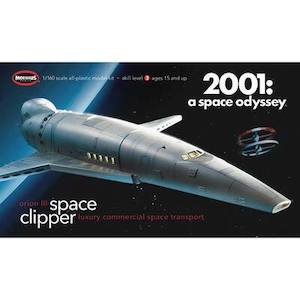 Hobby equipment and supply: Moebius 1/160 2001 Space Clipper Orion Plastic Model Kit