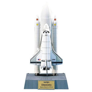 Hobby equipment and supply: Academy 1/288 Space Shuttle W/Booster Rockets Plastic Model Kit