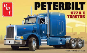 AMT 1/24 Classic Peterbilt 377 A/E Tractor Plastic Model Kit