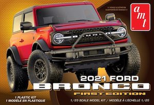 AMT 1/25 2021 Ford Bronco 1st Edition Plastic Model Kit