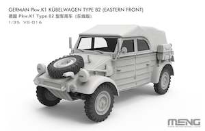 Meng 1/35 German Pkw.K1 Kübelwagen Type 82 (Eastern Front) Plastic Model Kit