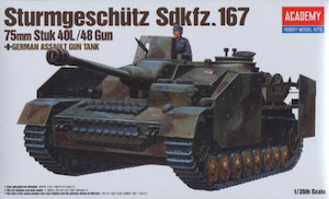 Hobby equipment and supply: Academy 1/35 Sturmgeschutz IV Plastic Model Kit