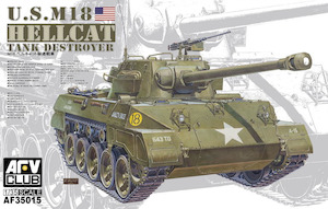 AFV Club 1/35 M18 Hellcat Tank Destroyer Plastic Model Kit